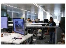 電動辦公升降柱安裝及應用案列-深圳鹽田港某公司