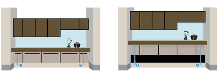 私人定制升降廚房